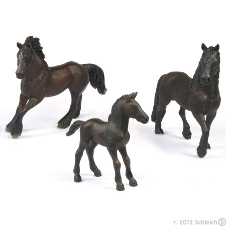 Schleich Domaće životinje - Frizijski pastuv 13667 - dodatni pogled