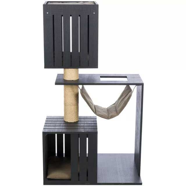 Drvena grebalica za mačke 123cm sa dve kućice Freia Be Nordic Trixie 44743 - dodatni pogled