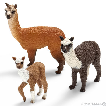 Schleich Domaće životinje - Alpaka lama, mužjak 13703 - dodatni pogled