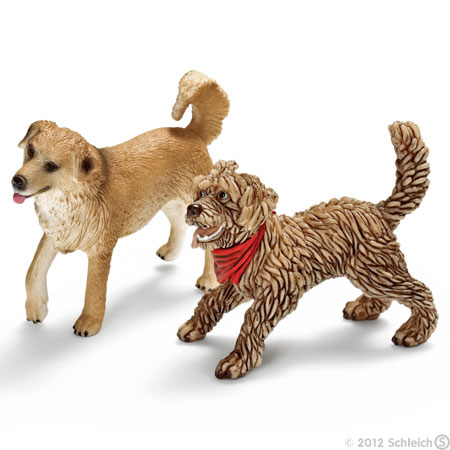 Schleich Domaće životinje - Pas mešanac, igra se 16818 - dodatni pogled