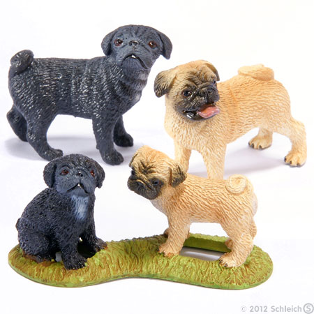 Schleich Domaće životinje - Mops, ženka 16382 - dodatni pogled