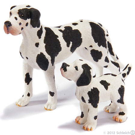 Schleich Domaće životinje - Nemačka doga, ženka 16384 - dodatni pogled