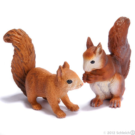 Schleich Divlje Životinje - Veverica sa orahom 14252 - dodatni pogled