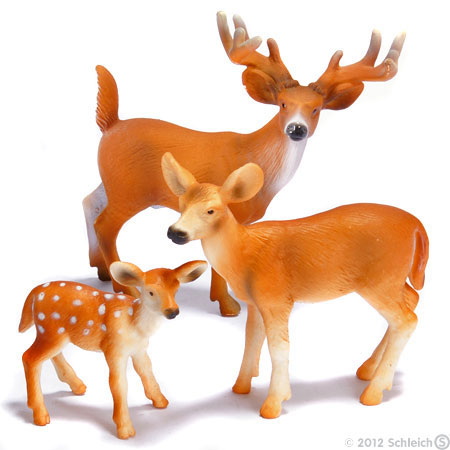 Schleich Divlje Životinje - Lane belorepog jelena 14256 - dodatni pogled