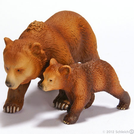 Schleich Divlje Životinje - Grizli medvedica 14323 - dodatni pogled