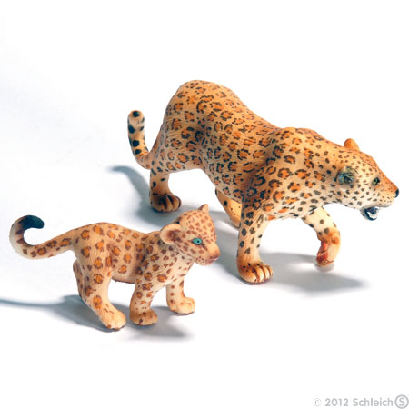 Schleich Divlje Životinje - Mladunče leoparda 14399 - dodatni pogled