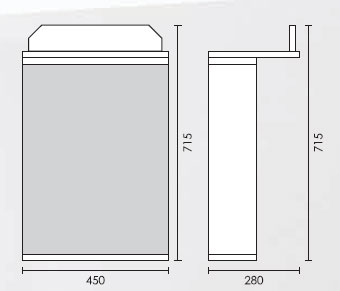 Ogledalo Za Kupatilo Sa Halogenom Rasvetom G 450 - dodatni pogled