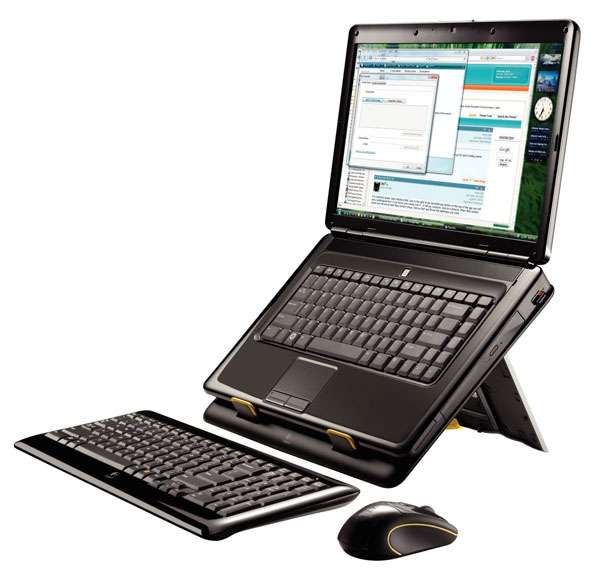 Logitech Notebook komplet MK605 - dodatni pogled