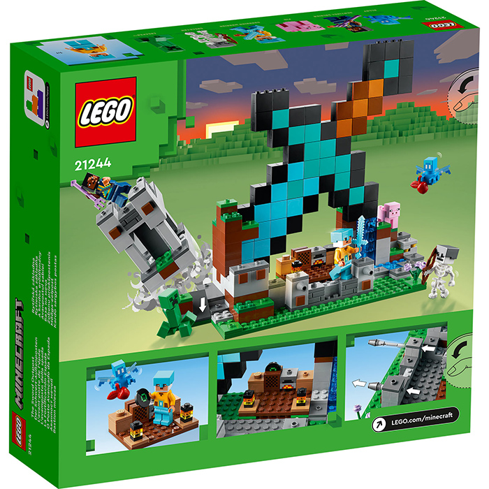 LEGO® Minecraft® Kocke Utvrđenje mačeva 21244 - dodatni pogled