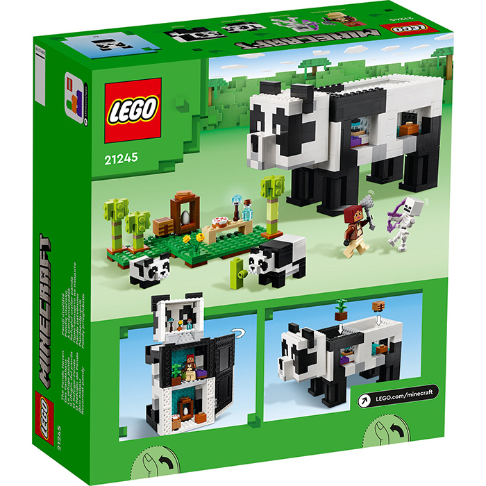 LEGO® Minecraft® Kocke Panda utočište 21245 - dodatni pogled