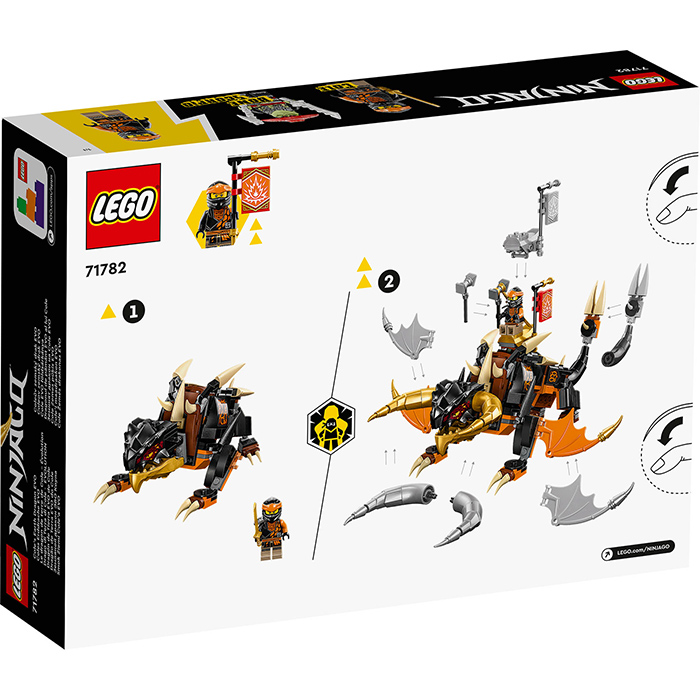 LEGO® NINJAGO® Kocke Kolov Zemljani zmaj 71782 - dodatni pogled