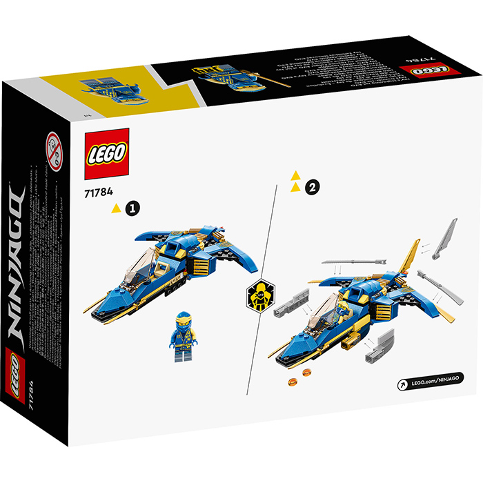 LEGO® NINJAGO® Kocke Džejev munjeviti džet 71784 - dodatni pogled