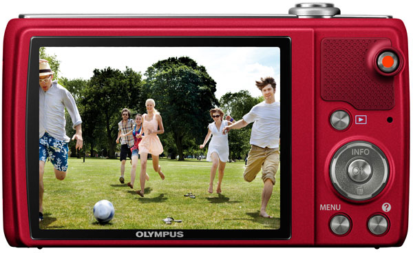 Olympus Digitalni Fotoaparat VR-340 Red - dodatni pogled