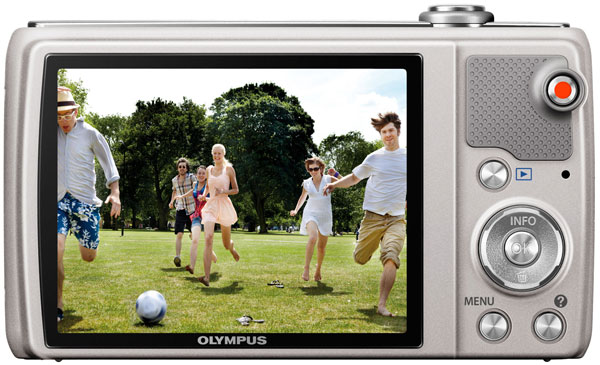 Olympus Digitalni Fotoaparat VR-340 Silver - dodatni pogled