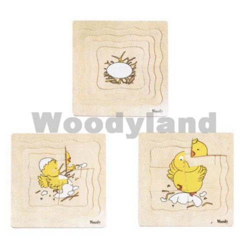 WoodyLand Drveni puzzle Koka 90073 - dodatni pogled