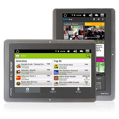 Tablet Archos Arnova 7E G2 Dual Touch 4 GB - dodatni pogled