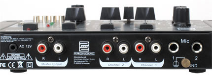 Pronomic DX 26 USB DJ dvokanalni mikser sa USB priklučkom - dodatni pogled