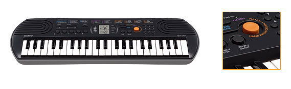 Casio - Mini klavijatura SA-77 - dodatni pogled