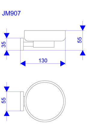 Mistique držač sapuna JM907 - dodatni pogled