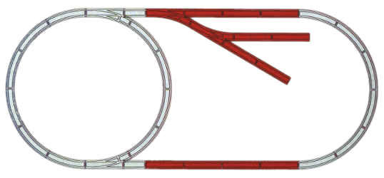 Garnitura šina No2 Mehano F102 - dodatni pogled