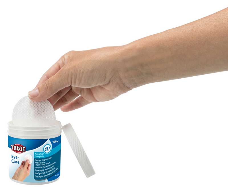 Maramice za umivanje očiju pasa, mačaka i drugih ljubimaca 100 komada Trixie 29391 - dodatni pogled