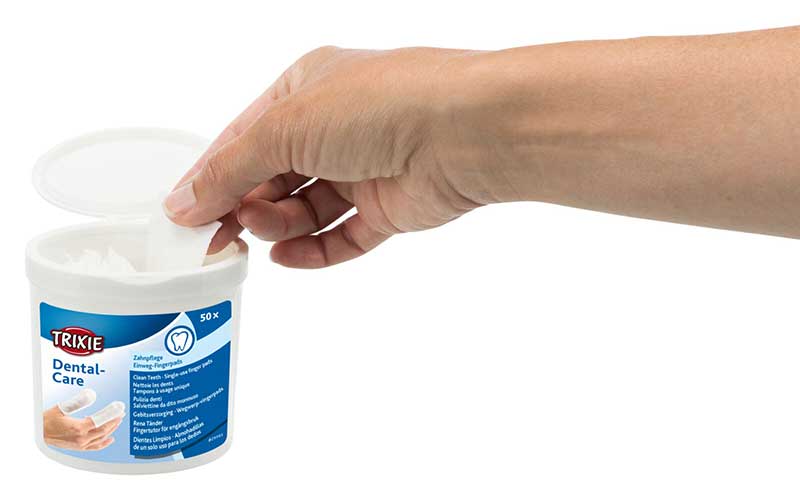 Naprstak za higijenu usta psa ili mačke 50 komada Trixie 29393 - dodatni pogled