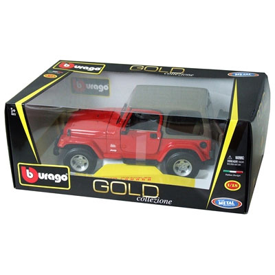 Bburago 1:18 Gold  Jeep Wrangler Sahara BU12014 - dodatni pogled
