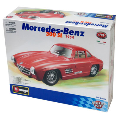 Bburago maketa Mercedes Benz SL Kit 1:24 BU25036 - dodatni pogled