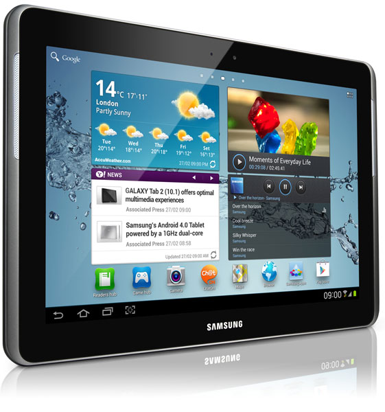 Samsung Galaxy Tab 2 P5110 - dodatni pogled