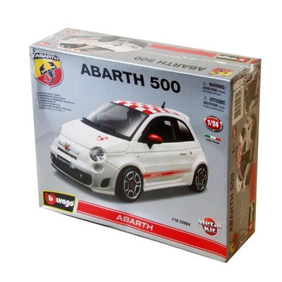 Bburago maketa automobila Fiat 500 Abarth Kit 1:24 BU25084 - dodatni pogled