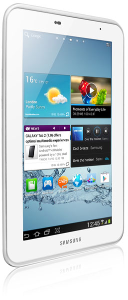 Samsung Galaxy Tab 2 7.0 P3110 - dodatni pogled