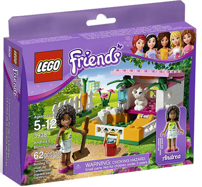 LEGO® FRIENDS Andrea - Kućica za zeca LE3938 - dodatni pogled