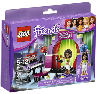 LEGO® FRIENDS Andrea - Pozornica LE3932 - dodatni pogled