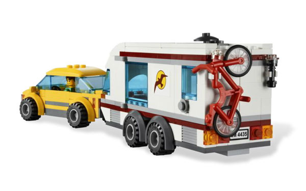 LEGO® City Auto sa kamp-prikolicom LE4435 - dodatni pogled