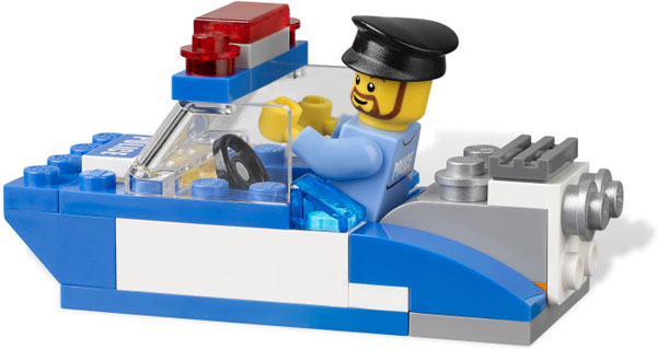 LEGO® Bricks and More Kocke - Policijski Set LE4636 - dodatni pogled