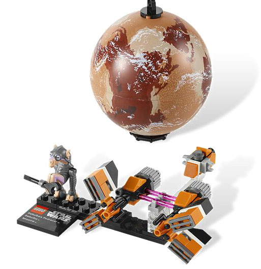 LEGO® STAR WARS™ Sebulba Podracer & Tatooine LE9675 - dodatni pogled