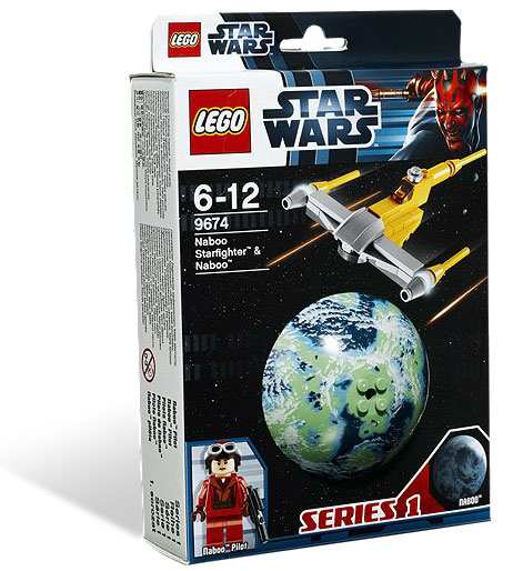 LEGO® STAR WARS™ Naboo Starfighter LE9674 - dodatni pogled