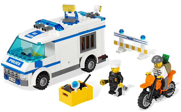 LEGO® City Prevoz Zatvorenika LE7286 - dodatni pogled