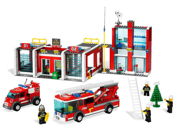 LEGO® City Vatrogasna Stanica LE7208 - dodatni pogled
