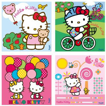 Hello Kitty Domine Ravensburger 01-220052 - dodatni pogled
