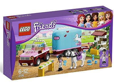 LEGO® FRIENDS Ema - Prikolica za konja LE3186 - dodatni pogled
