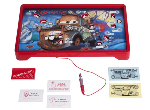 Hasbro Društvena Igra Cars2 Operacija 27117 - dodatni pogled