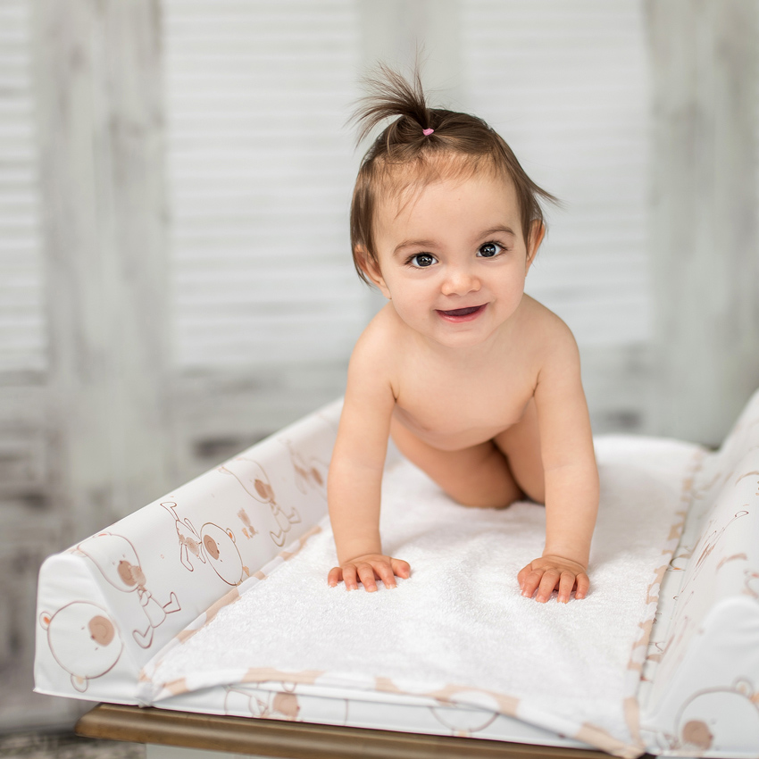 Lorelli Tvrda podloga 80cm za presvlačenje beba Colors pink assorted 10130150007 - dodatni pogled