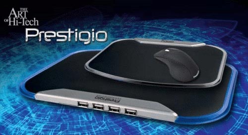 Prestigio USB MousePad HUB - 2 u 1 - dodatni pogled