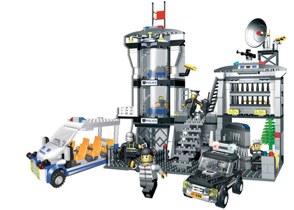 BanBao Policijska stanica 8337 - dodatni pogled