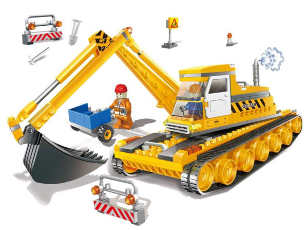 BanBao kocke Rovokopač 8519 - dodatni pogled