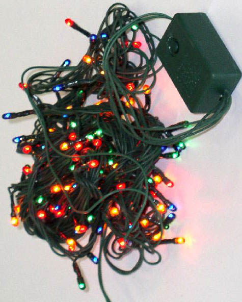 Novogodišnje Pirinač Raznobojne Lampice 52-730 - dodatni pogled