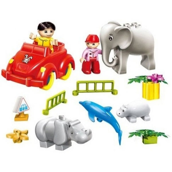 BanBao kocke Zoološki vrt 8955 - dodatni pogled