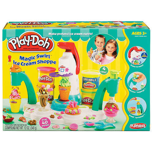 Hasbro Play-doh plastelin set Sweet Shoppe - Magični točak Fabrika sladoleda 32917 - dodatni pogled