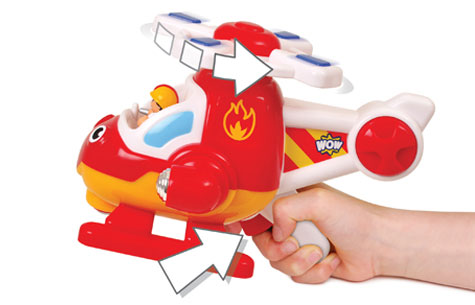 Wow Igračka Vatrogasni Helikopter Rory 6210158 - dodatni pogled